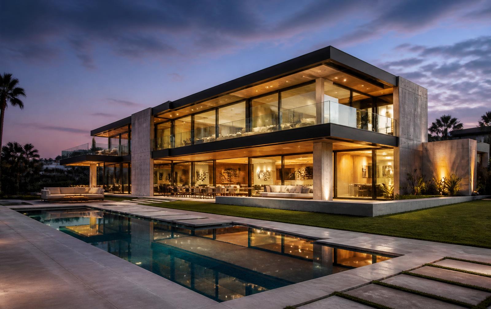 Luxury modern residence